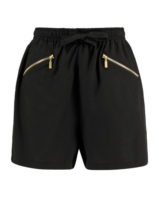Barbour Black Elastic Waistband Shorts