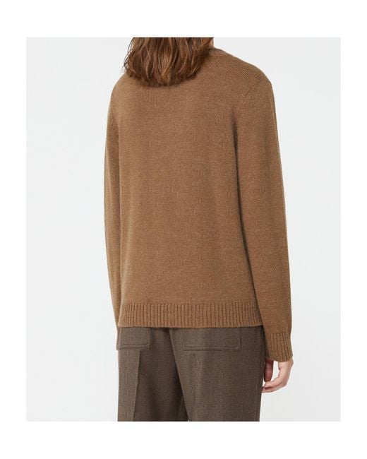 Weekend by Maxmara Brown Crew Neck Sweater