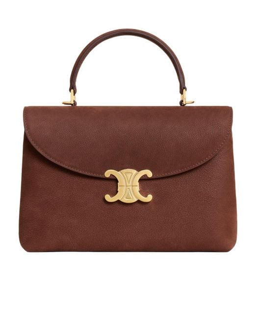 Céline Brown Medium Nino Bag