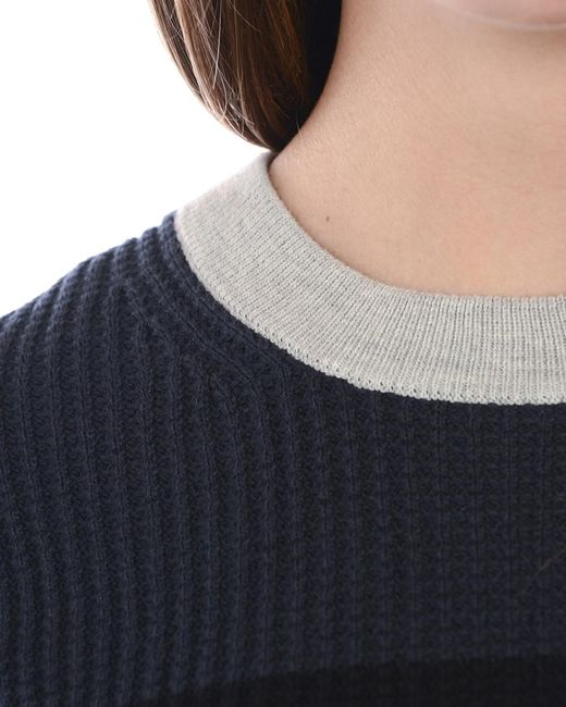 KENZO Blue Spliced Pullover