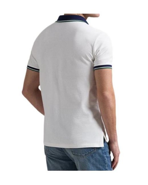 Polo Ralph Lauren Cotton Polo Shirt in White for Men | Lyst