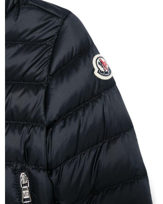 Moncler Blue Long-Sleeved Down Jacket