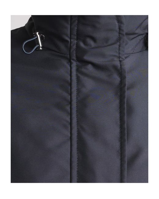 Fay Blue Hooded Water-Repellent Jacket