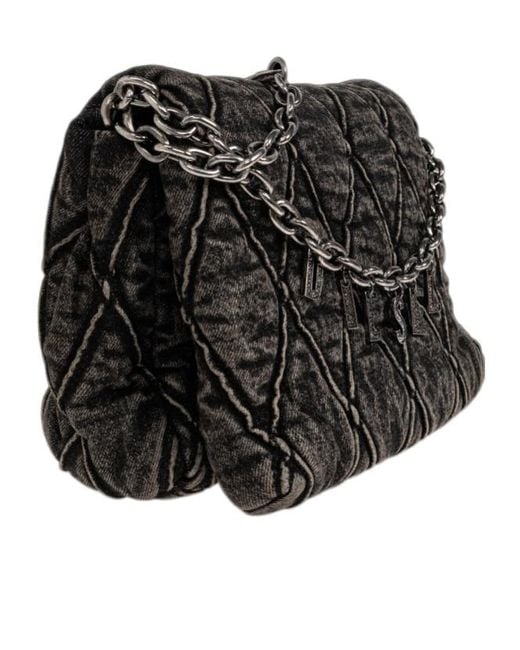 DIESEL Black Charm-D Bag