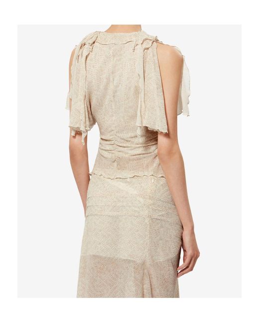 Isabel Marant White Thanais Blouse