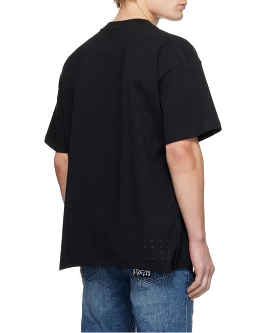 Ksubi Black Logo-Motif T-Shirt for men