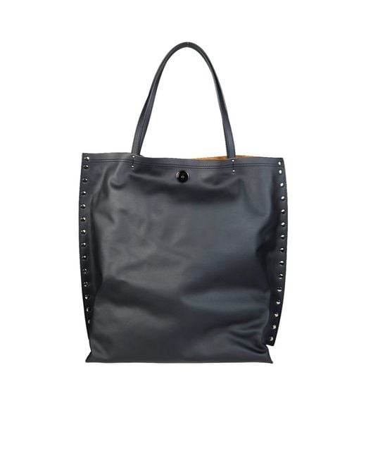 Zanellato Black A'Spasso Foldover Top Medium Tote Bag