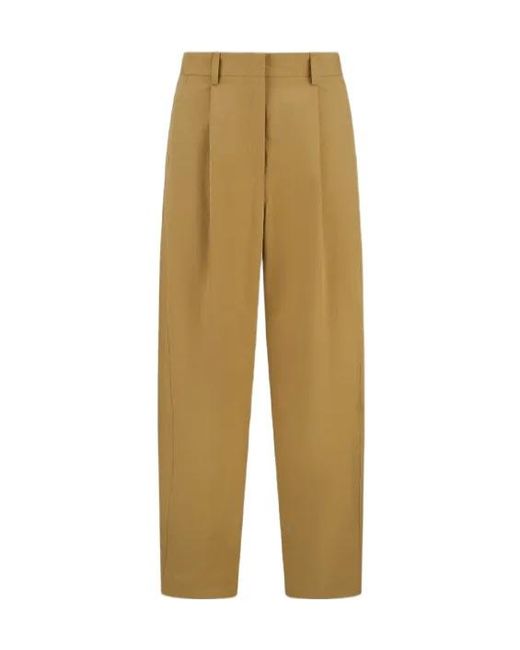 Herno Natural Elasticated Tailored Trousers