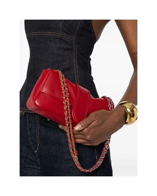 Jacquemus Red The Bambino Chaîne Shoulder Bag