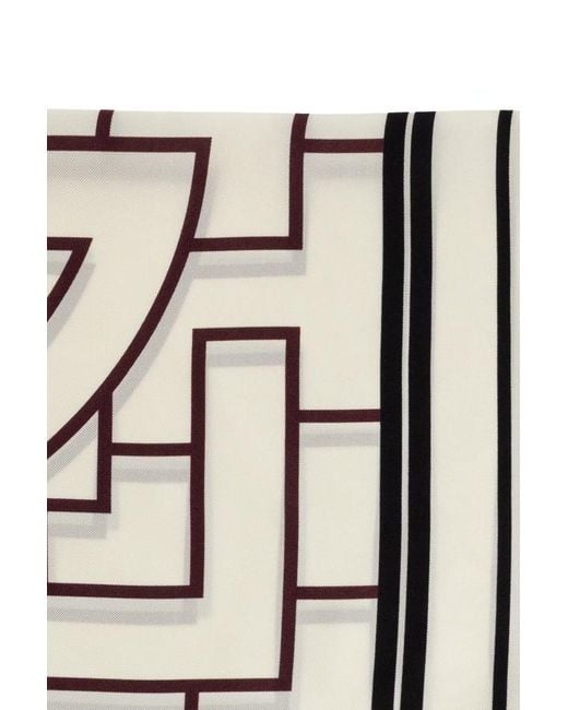 Anine Bing White York Scarf Ab