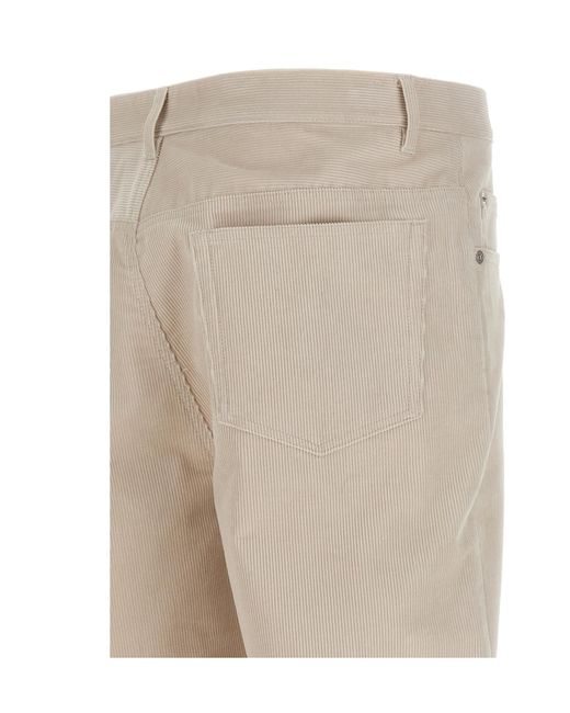 A.P.C. Natural Straight-Leg Corduroy Pants for men