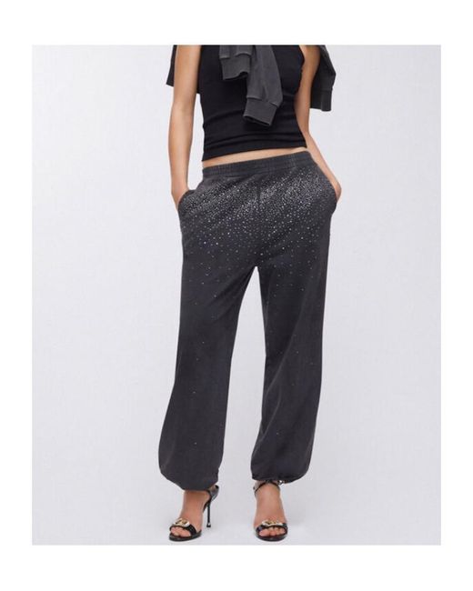 Liu Jo Blue Embellished Trousers