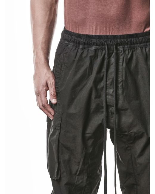 Thom Krom Black Loose-Fitting Drawstring Sport Pants for men