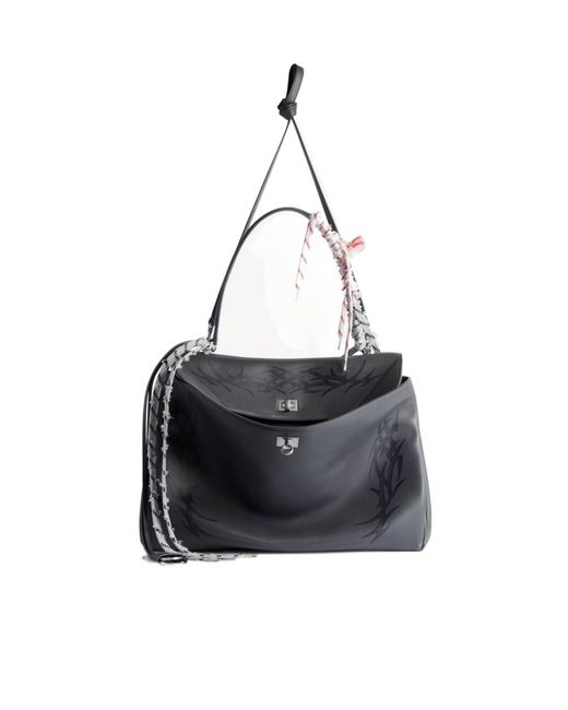 Balenciaga Black Rodeo Large Tote Bag for men