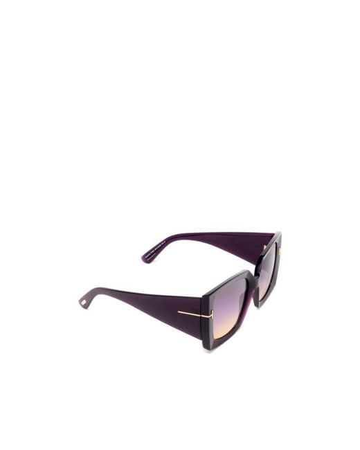 Tom Ford Black Eyewear Square Frame Sunglasses for men