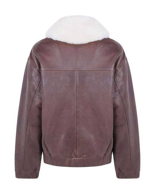 Seventy Purple Zipped Jacket