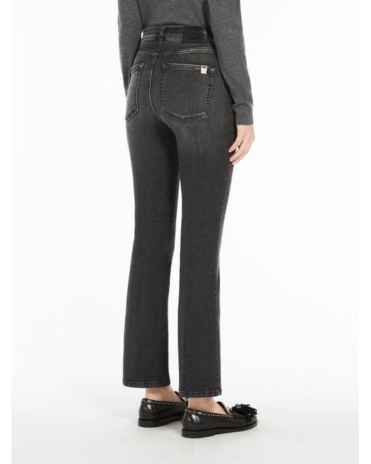 Weekend by Maxmara Gray Rapallo Cropped Jeans
