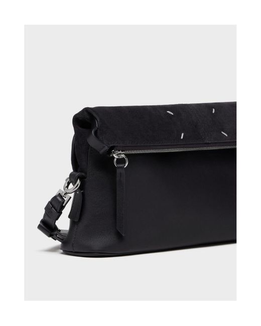 Maison Margiela Black 5Ac Soft Leather Shoulder Bag