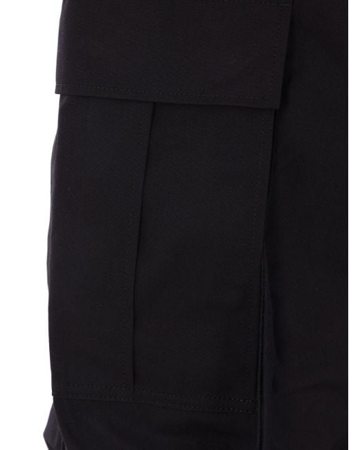 Sacai Blue Belted Cargo Trousers for men