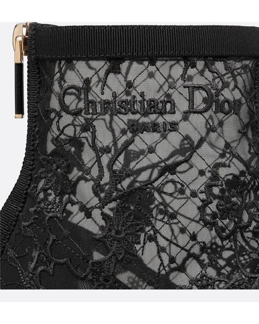 Dior Black Naughtily-D Heeled Ankle Boot