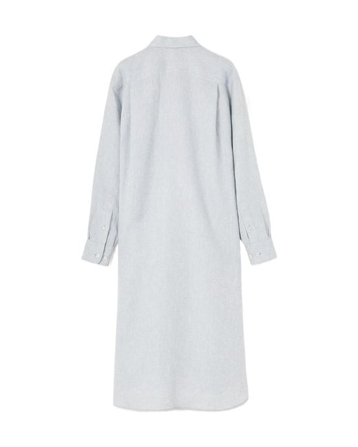 Loro Piana White Lora Dress