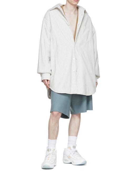 Maison Margiela White X Reebok Tq Memory Of Project 0 Low-Top Sneakers for men