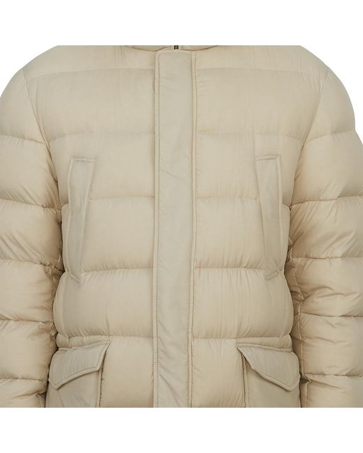 Herno Natural Long-Sleeved Down Jacket for men