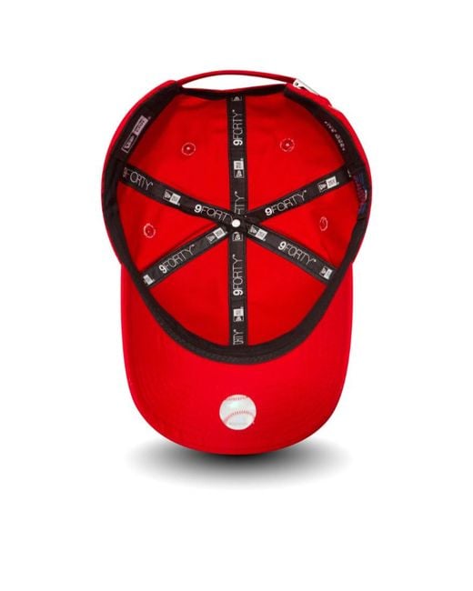 KTZ Red New York Yankees Mini Metal 9Forty Cap for men