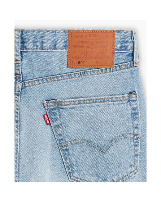 Levi's Blue Belt-Loop Jeans for men