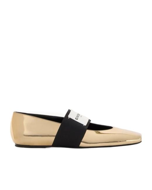 Givenchy Multicolor Sliced Square Ballerinas