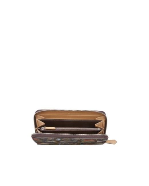 Fendi White Tool-Print Wallet for men