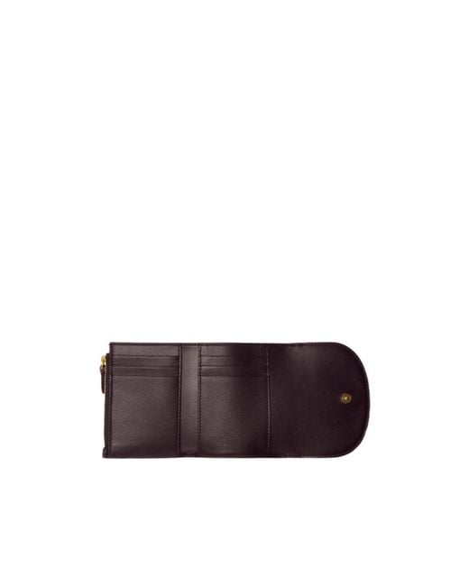 Burberry White Highlands Compact Wallet