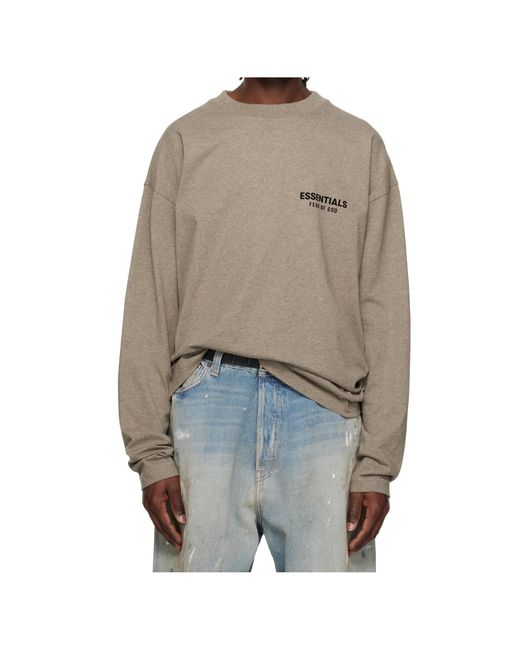 Fear Of God Gray Fear Of God Essentials for men