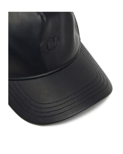 DIESEL Multicolor C-Heather Logo Embossed Baseball Cap for men