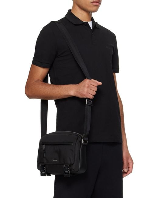 Boss Black Boss Short Sleeved Logo Printed Polo Shirt for men
