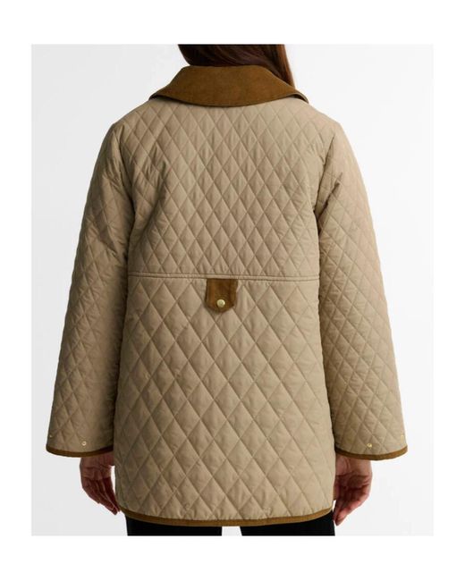 Barbour Metallic Quilted Jacket