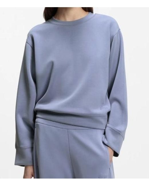 Boss Blue Long Sleeve Sweatshirt