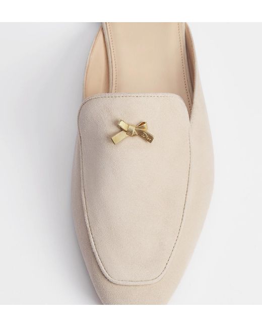 Dior White Or Baby Bow Mule