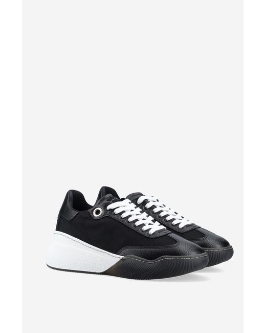 Stella McCartney Black Loop Low-Top Sneakers