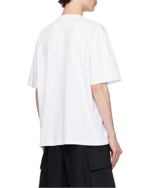 J.W. Anderson White T-Shirts for men