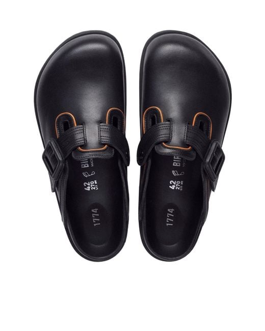Birkenstock Black 1774 Buckle-Fastening Sandals