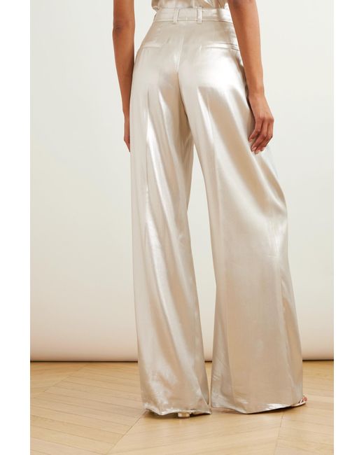 Chloé White Chloé Wide-Leg Sailor Trousers