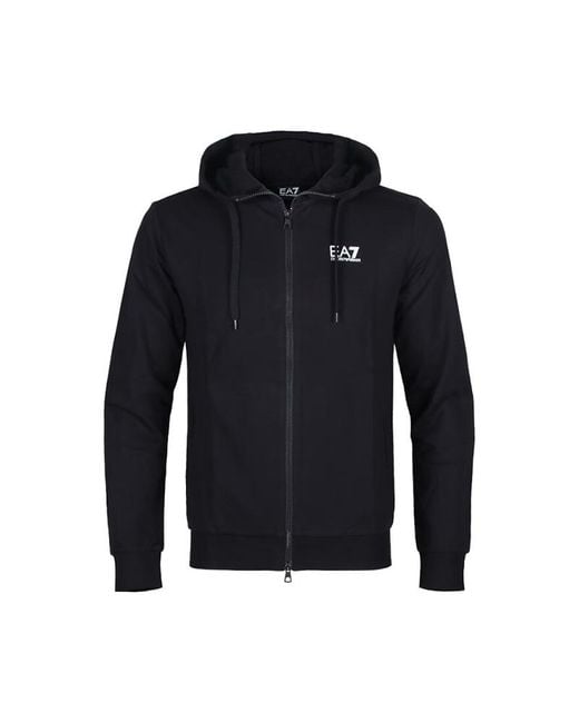EA7 Blue Zip-Up Tracksuit Set for men