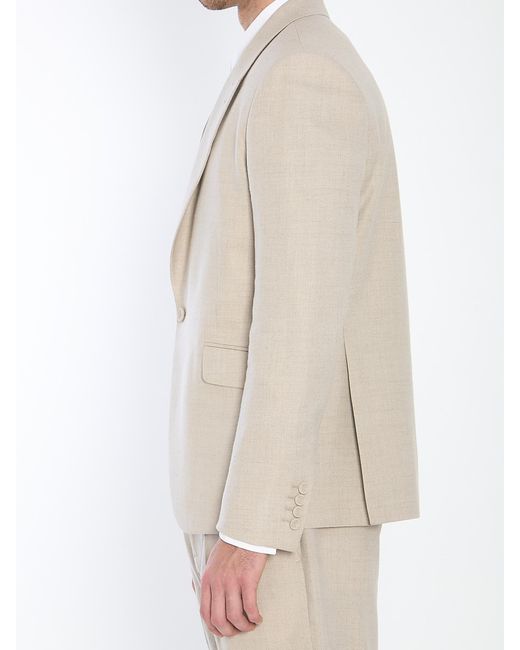 Dior Natural Homme Single-Breasted Long-Sleeved Jacket for men
