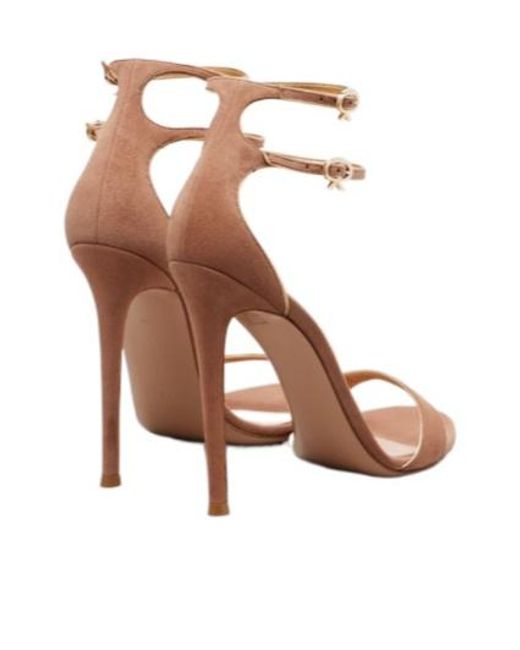 Gianvito Rossi White Versatile Minimalist Thin-Strap High Heel Sandals