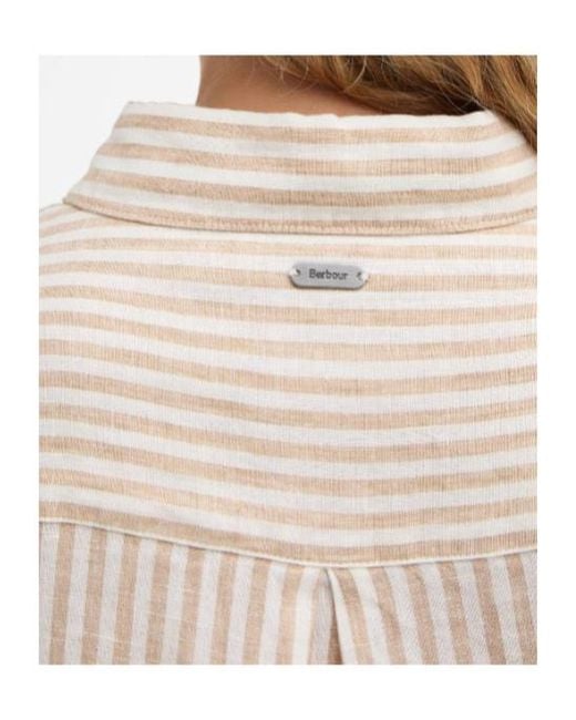 Barbour Pink Marine Relaxed Long-Sleeved Shirt