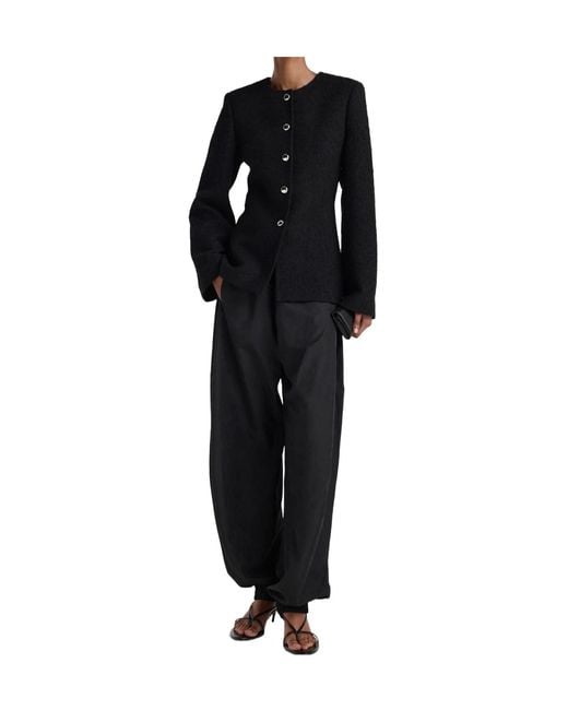 Rohe Black Tweed Jacket