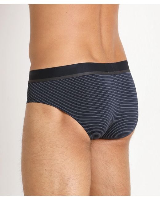 Emporio Armani Blue Logo Detail Panties for men