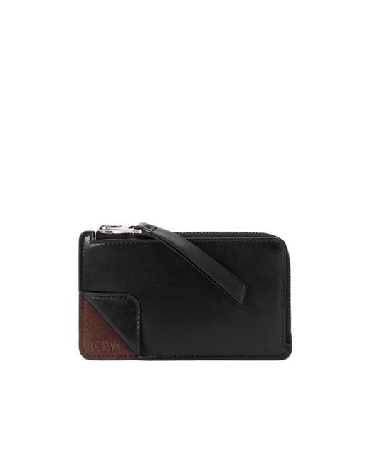 Loewe Black Switch Coin Cardholder for men