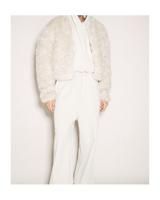 Entire studios White Hooded Sweater for men